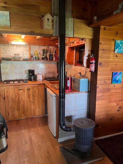Cabane Dans Les Bois Avec Vue Sur Les Pyrenees Saint-Laurent-de-Neste Buitenkant foto